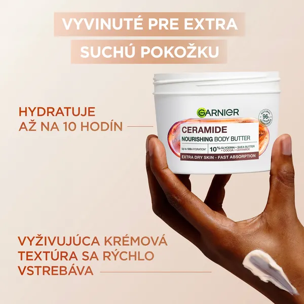 Garnier Body SuperFood hydratačný telový krém s kakaom 380 ml