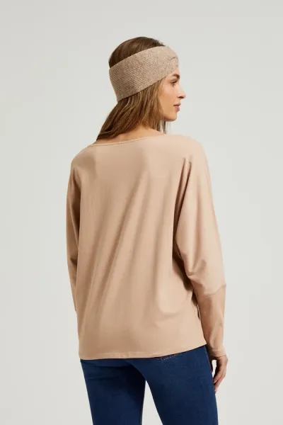 Marisse Women's Blouse Z-Ts-4516 L.Brown