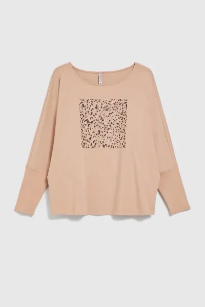 Marisse Women's Blouse Z-Ts-4516 L.Brown