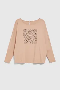 Marisse Women's Blouse Z-Ts-4516 L.Brown