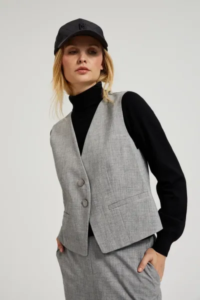 Marisse Women's Jacket Z-Ka-4504 Grey