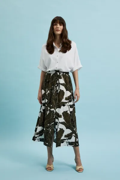 Marisse Women's Skirt L-Sc-4312 Black