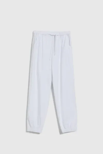 Marisse Women's Trousers L-Sp-4323 White