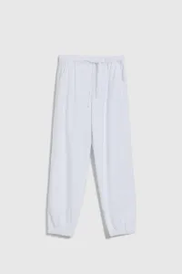 Marisse Women's Trousers L-Sp-4323 White