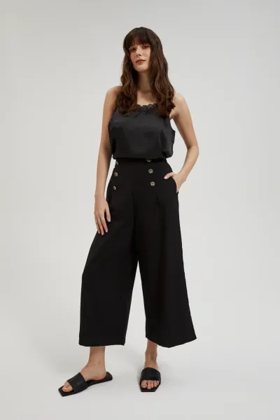 Marisse Women's Trousers L-Sp-4331 Black