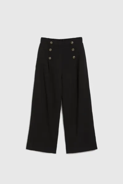 Marisse Women's Trousers L-Sp-4331 Black
