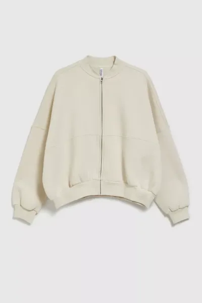 Marisse Women's Sweatshirt L-Bl-4315 L.Beige