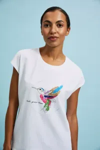 Marisse Women's Blouse L-Ts-4335 White