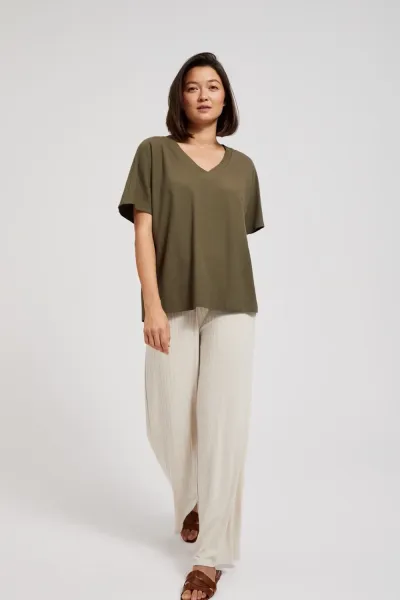 Marisse Women's Blouse L-Ts-4404 D.Olive