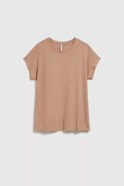 Marisse Women's Blouse L-Ts-4315 Coffee