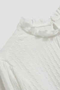 Marisse Jacquard Blouse