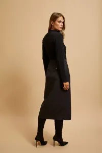 Elegantná midi sukňa