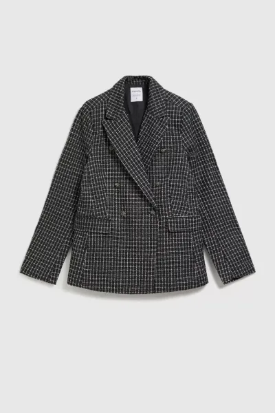 Marisse Double-Breasted Jacket With Decorative Buttons