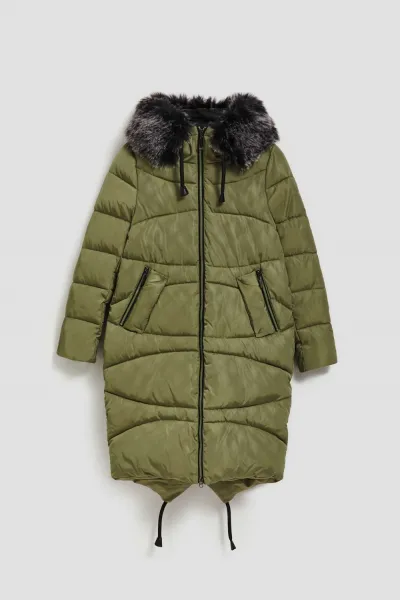 Marisse Quilted Jacket With A Warm Hood