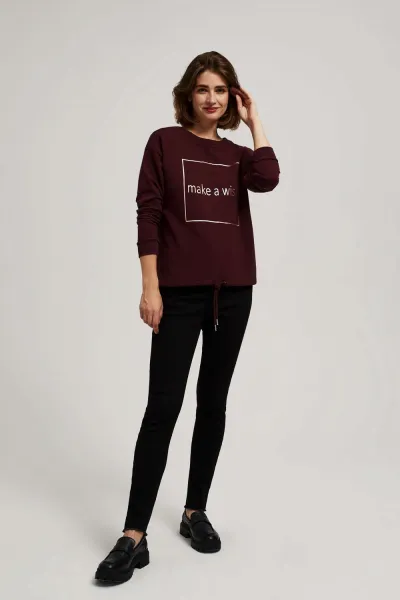 Marisse Simple Sweatshirt With A Print