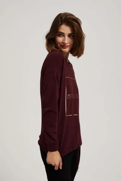 Marisse Simple Sweatshirt With A Print