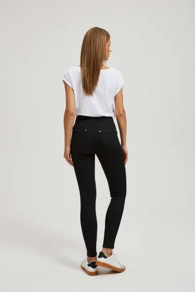 Marisse Jeans With Decorative Buttons