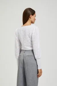 Marisse Openwork Blouse With A V-Neck
