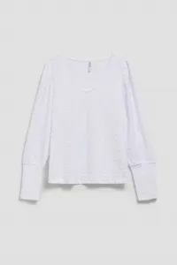 Marisse Openwork Blouse With A V-Neck