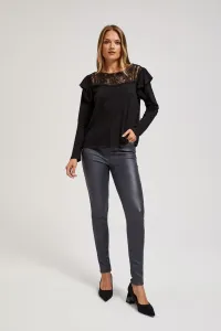 Marisse Black Lace Blouse