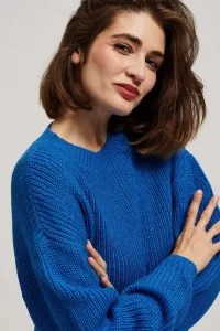Marisse Azure Round Neck Sweater