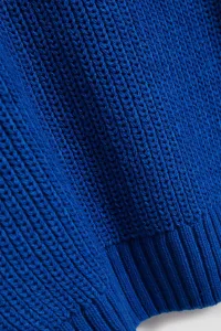 Marisse Azure Round Neck Sweater