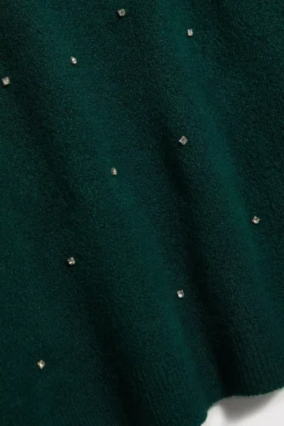 Marisse Sweater With Rhinestones