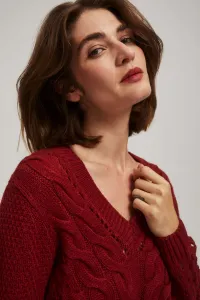 Marisse Sweater With Openwork Sleeves