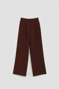 Marisse Brown Creased Trousers