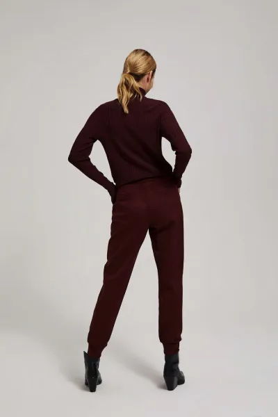 Marisse Chestnut Trousers With Ties