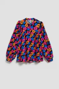 Marisse Black Floral Shirt