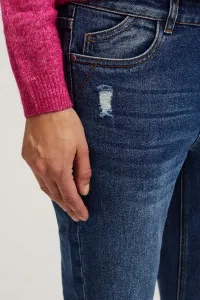 Marisse Navy Blue Boyfriend Jeans