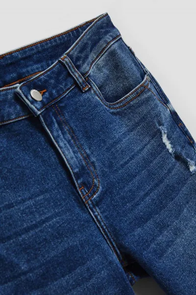 Marisse Navy Blue Boyfriend Jeans