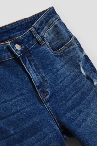 Marisse Navy Blue Boyfriend Jeans