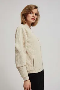 Marisse Zip-Up Sweatshirt With Pockets