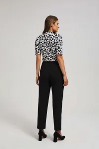 Marisse Black Straight Leg Trousers