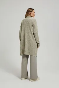 Marisse Long Cardigan With Pockets, Sand Color