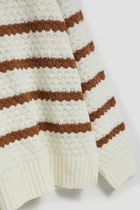 Marisse Striped Turtleneck Sweater