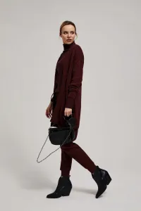 Marisse Long Chestnut Cardigan
