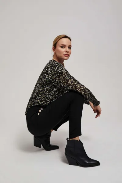 Marisse Straight-Leg Trousers