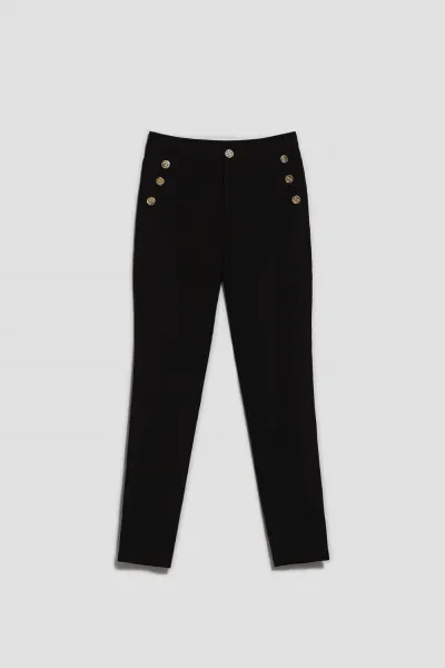 Marisse Straight-Leg Trousers