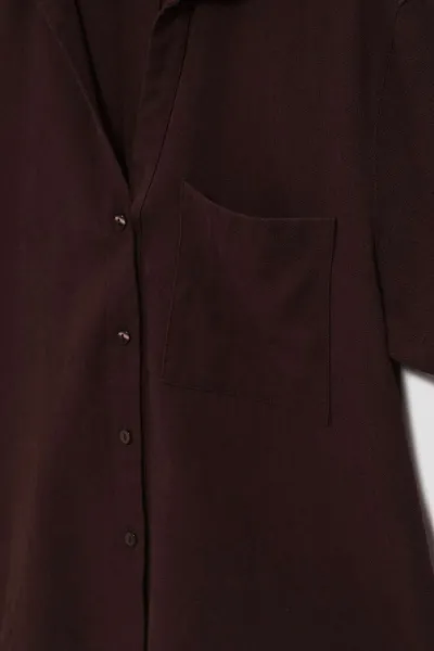 Marisse Women's Shirt L-Ko-4054 D.Oak