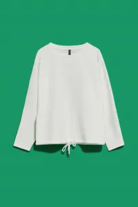 Marisse Women's Sweatshirt L-Bl-4013 Off White