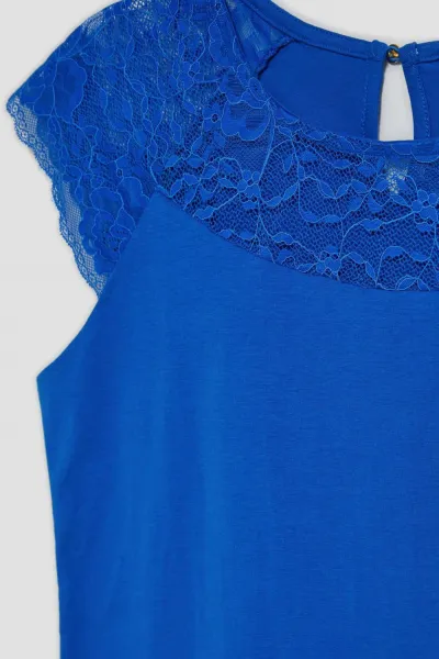 Marisse Blouse L-Ts-4003 Blue