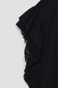 Marisse Blouse L-Ts-4001 Black