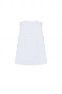 Marisse Women's Shirt L-Ko-3762 White