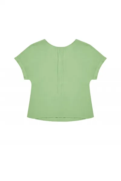 Marisse Viscose Blouse Shirt L-Ko-3741 Palm