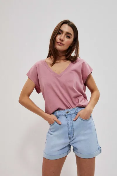 Marisse Bermuda Shorts L-Sh-3712 L.Blue
