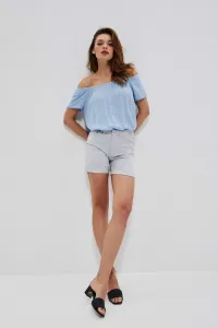 Marisse Lyocell Shorts L-Sh-3702 Grey