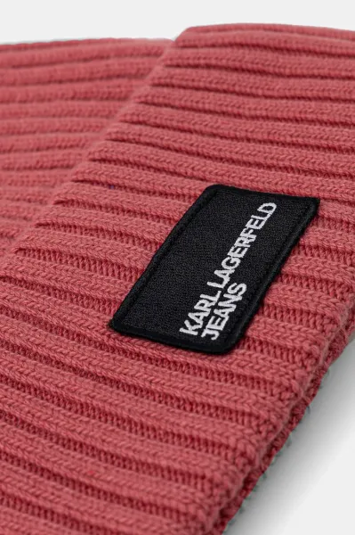 Vlnená čiapka Karl Lagerfeld Jeans